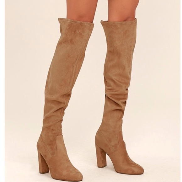 Steve Madden Shoes - Steve Madden emotions otknee heeled boots